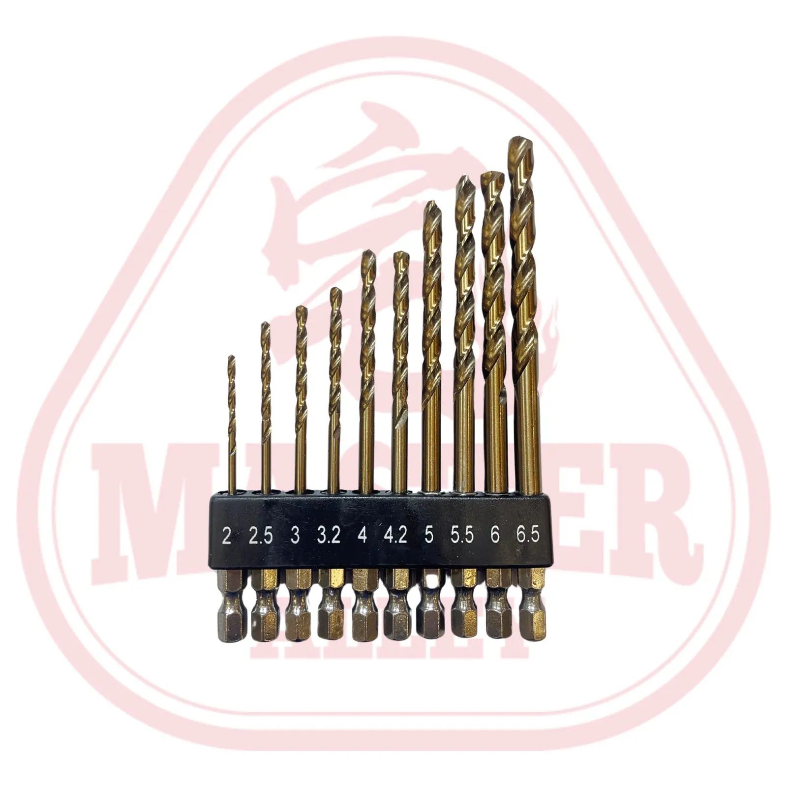 Beiter 6角柄HSS锋钢钻咀 (10件套)